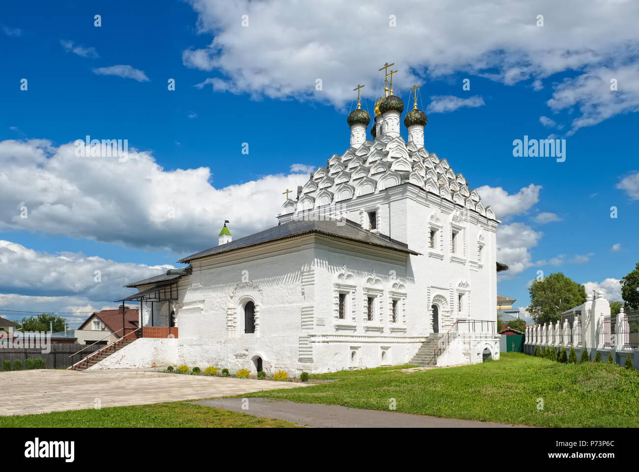 Kolomna, vieux-croyants de l'église St Nicholas sur Posada, 1716 - 1719, monument Banque D'Images Kolomna, vieux-croyants de l'église St Nicholas sur Posada, 1716 - 1719, monument Banque D'Images