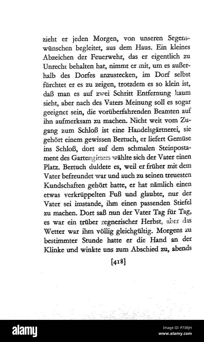 24 De Kafka Schloß 418 Banque D'Images