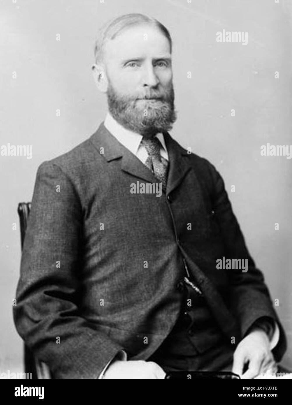 L'honorable Lawrence Geoffrey Power, (Sénateur) 9 août, 1841 - 12 septembre 1921 . 13 avril 1895 Lawrence Geoffrey Power Banque D'Images