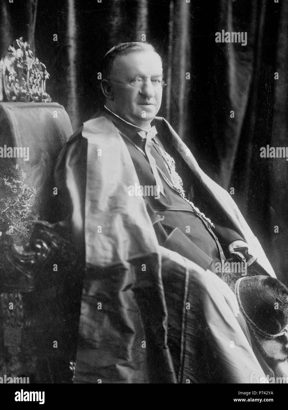 Le Cardinal Francis F. Bauer Banque D'Images