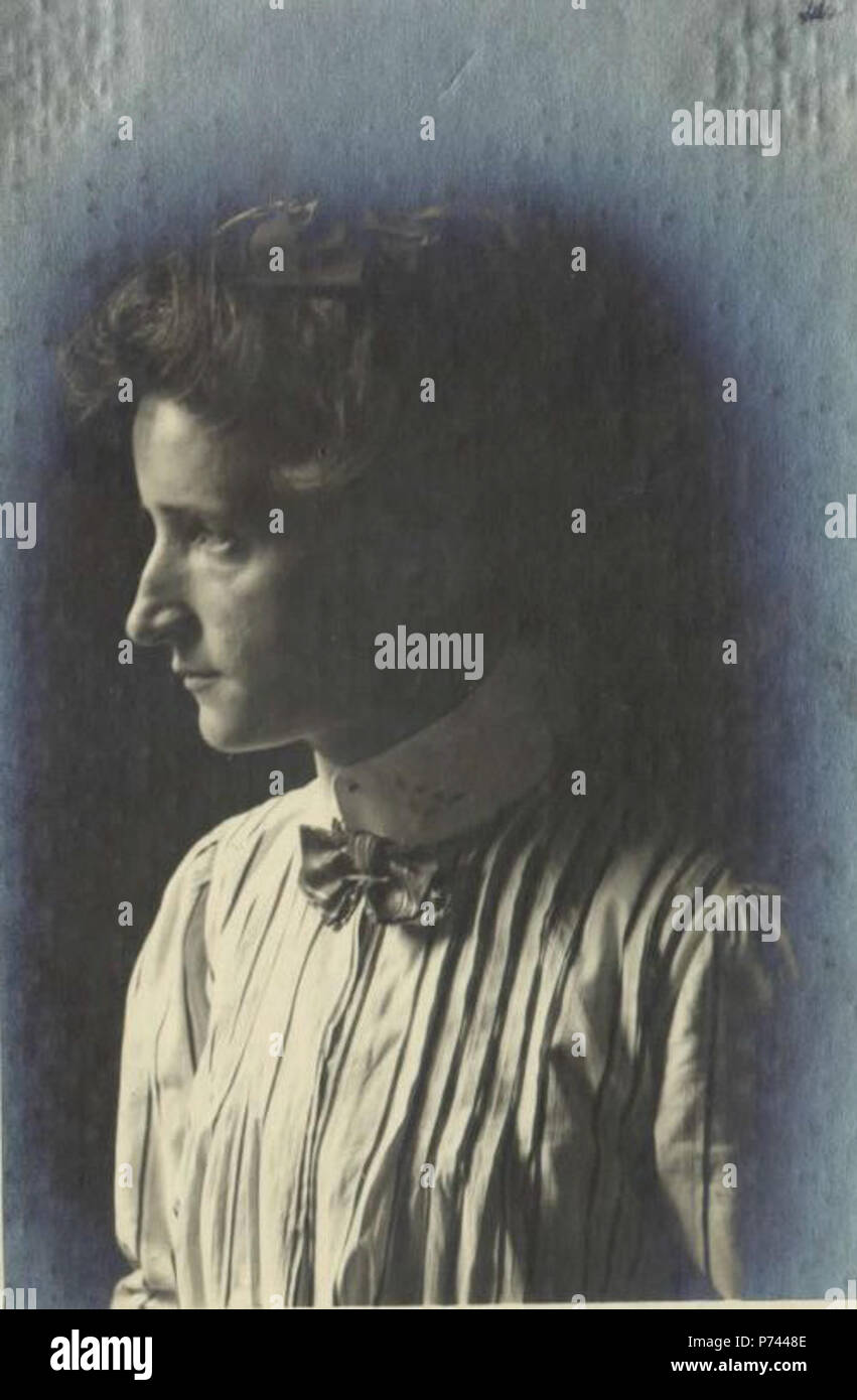 4 Šantel Avgusta 1900s Banque D'Images