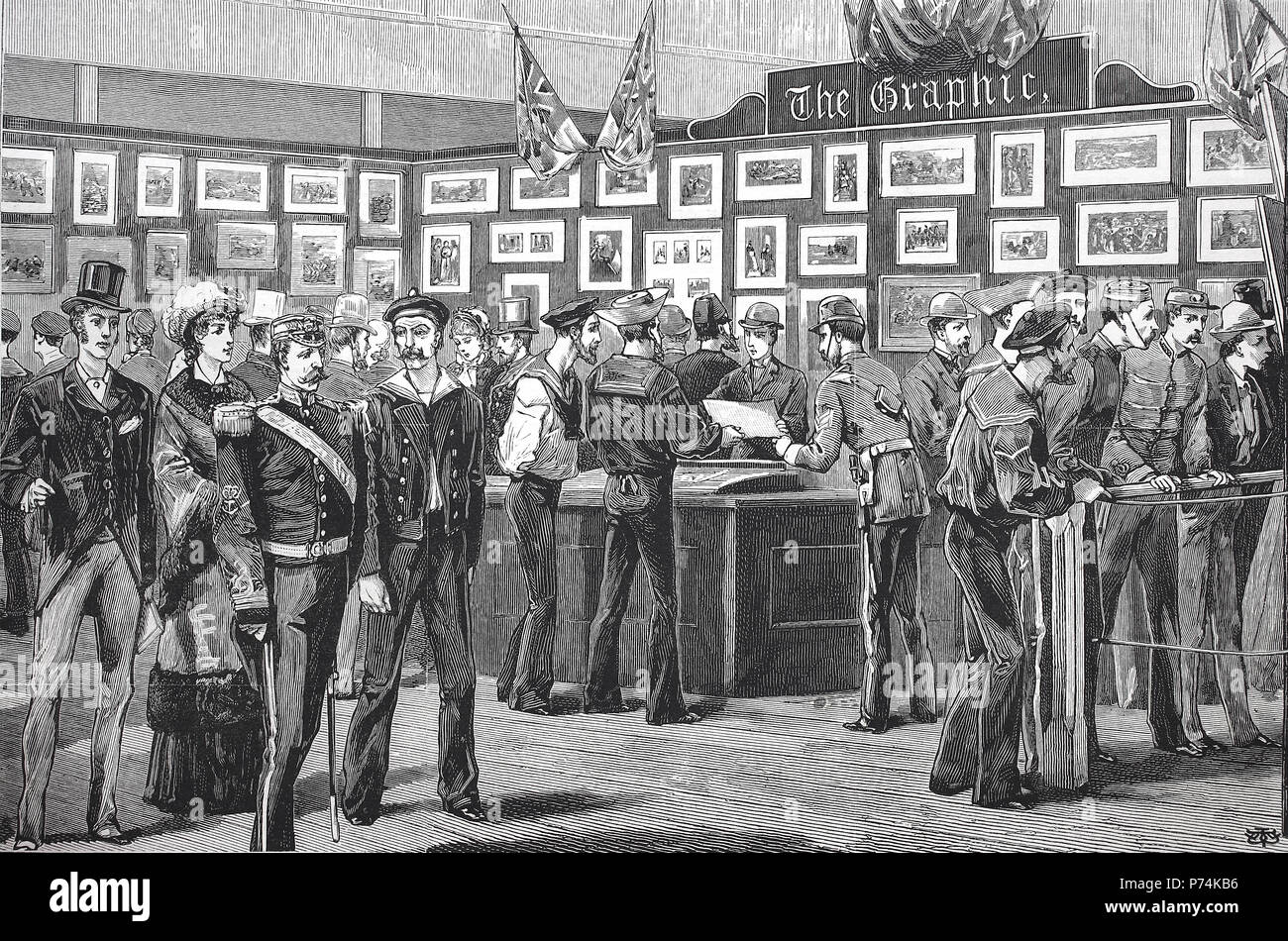 Le graphique Exposition au Salon International de Melbourne, Australie,  1880, Exposition internationale de Melbourne est la huitième exposition  internationale officiellement reconnue par le Bureau International des  Expositions, l'amélioration numérique ...