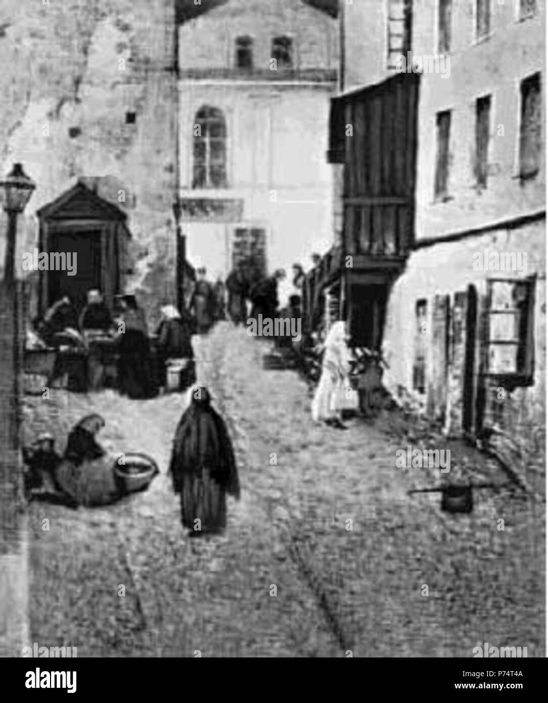 Street à Vitebsk, en Biélorussie . 219 Rue de Brest Banque D'Images