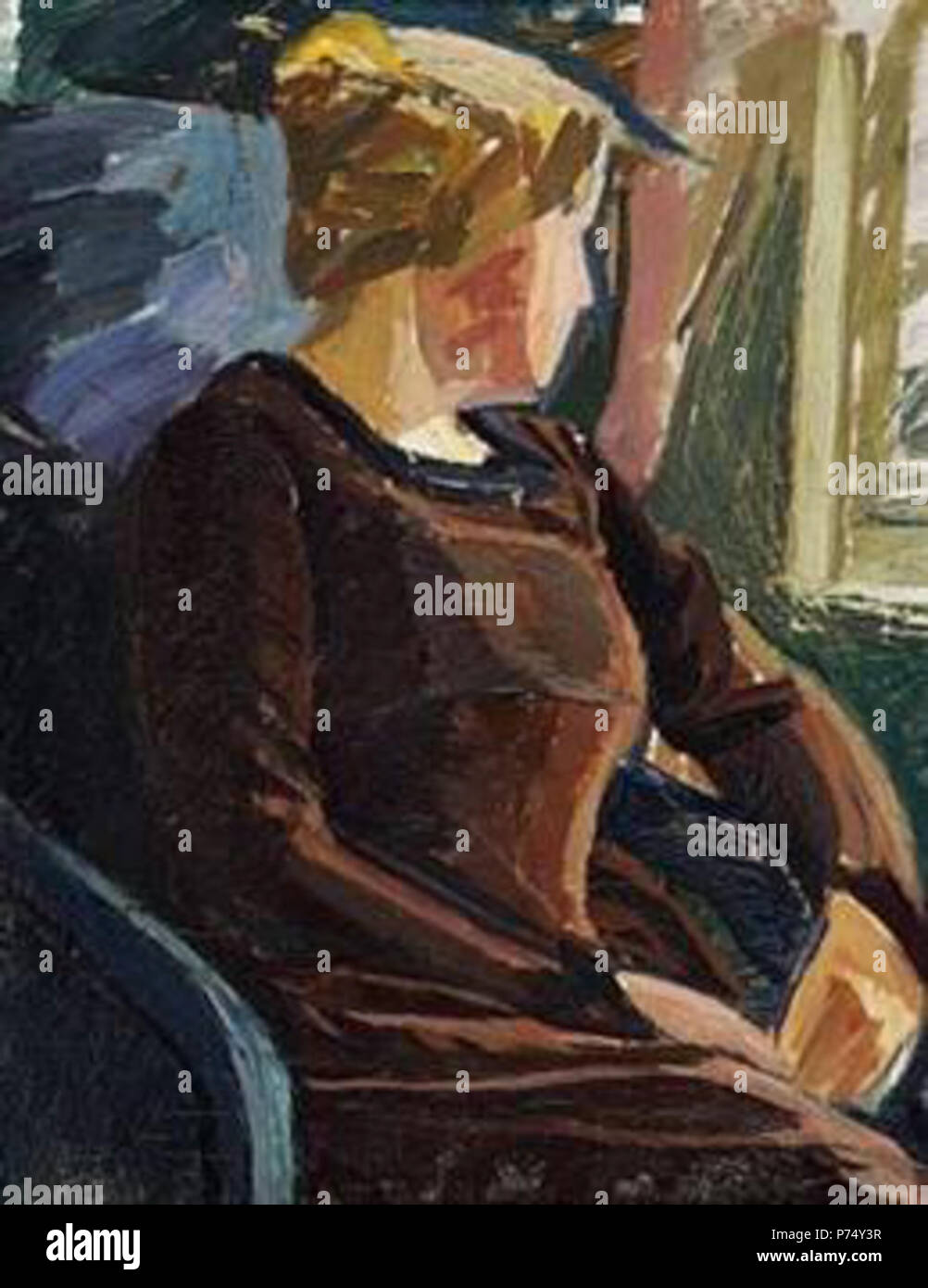 Anglais : l'Artists' Femme Weie-Wife avant 1943 53 . Banque D'Images