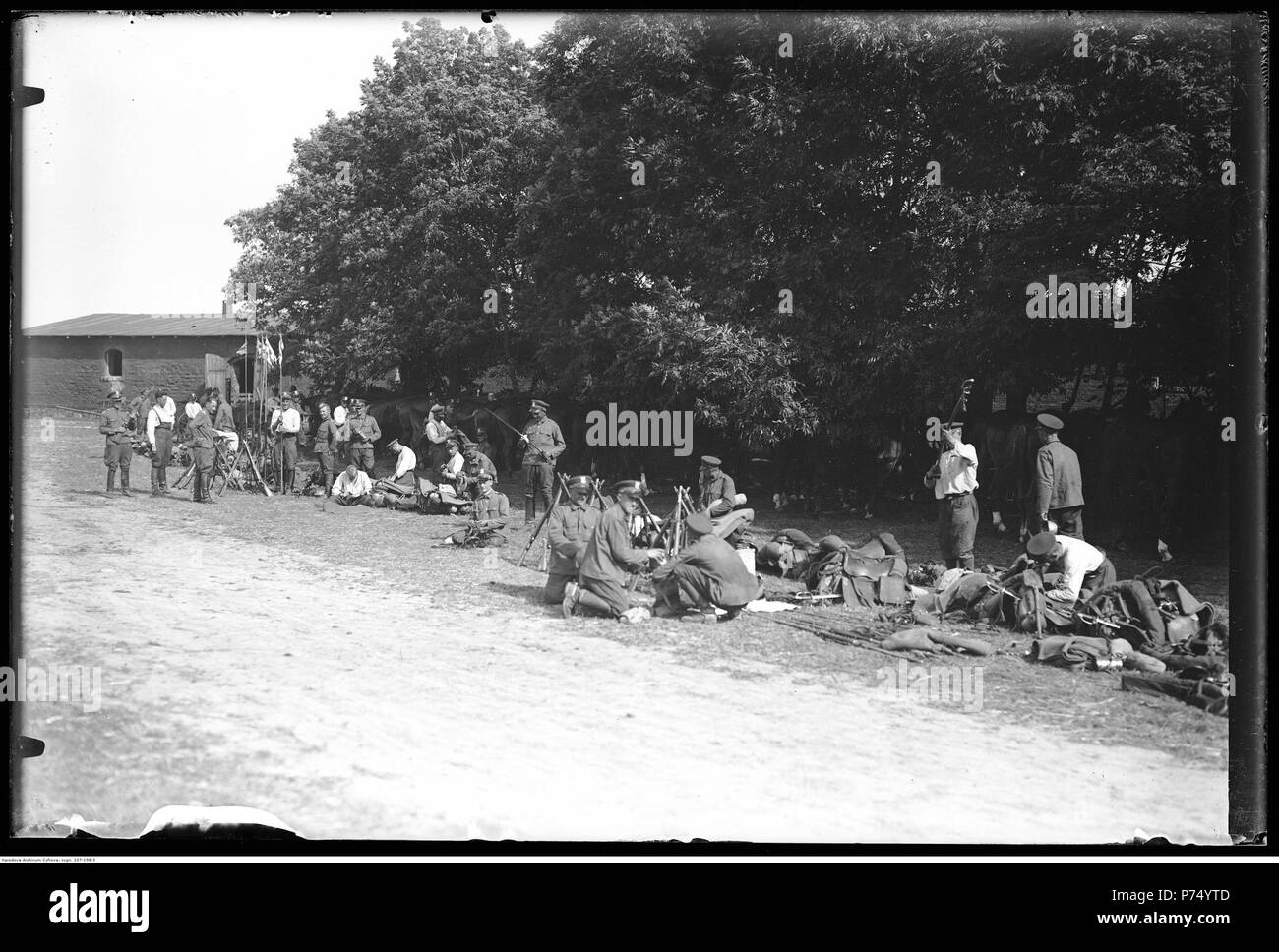 55 Witczak-WitaczyNarcyz ński - 1 Pułk Szwoleżerów Nacpolsku w (107-198-3) Banque D'Images