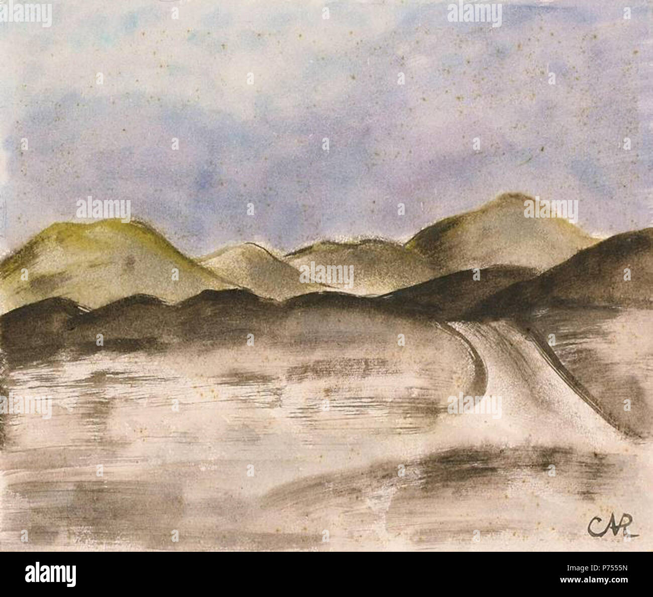 10 Anita Rée Dünenlandschaft 1932-1933 Banque D'Images