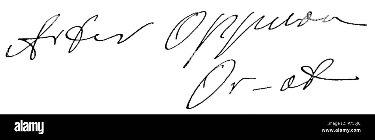 Polski : podpis z ksiki Poezye autora tom I Stare Miasto Artura Oppmana publikacja Gebethner j Wolff Warszawa 1926 . 1926 Or-Ot 12 Artur Oppman (signature) Banque D'Images