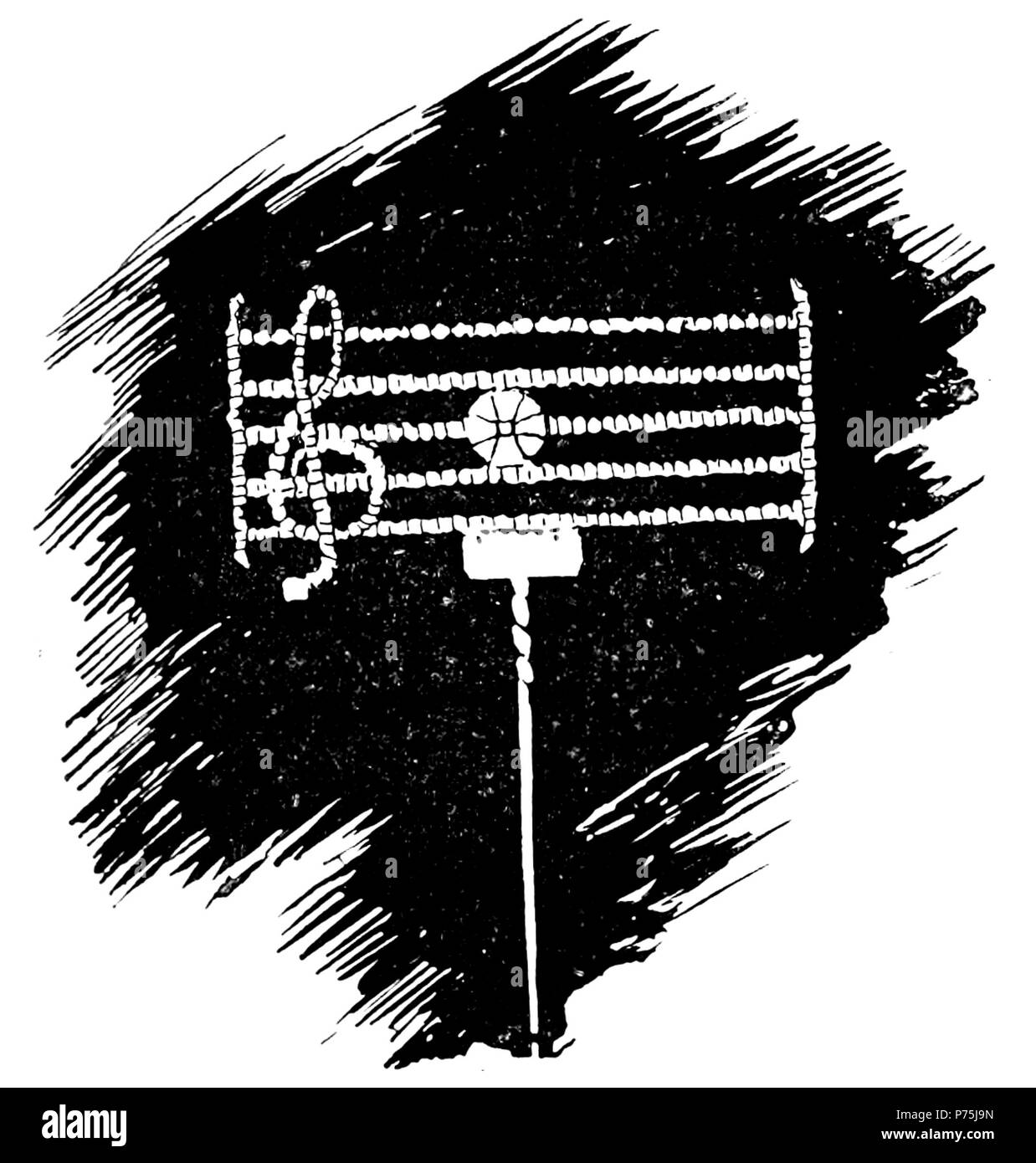 154 Lavignac - Les Gaietés du Conservatoire - p. 058-1 Banque D'Images