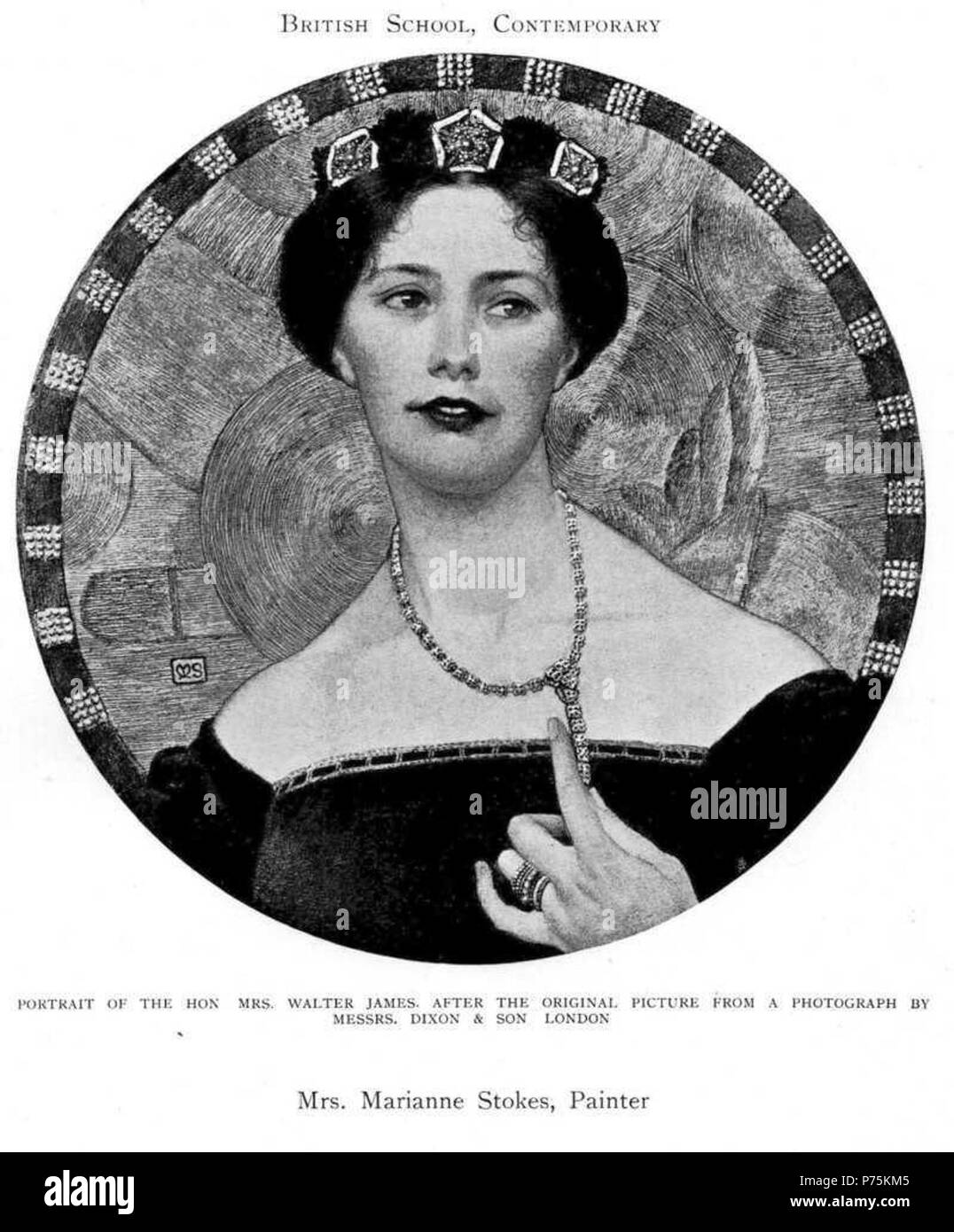 Marianne James Banque D Images Noir Et Blanc Alamy
