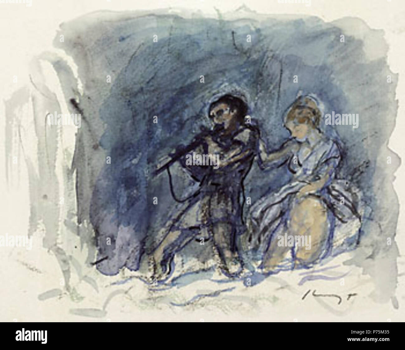 164 Max Slevogt Zauberflöte Voir Banque D'Images