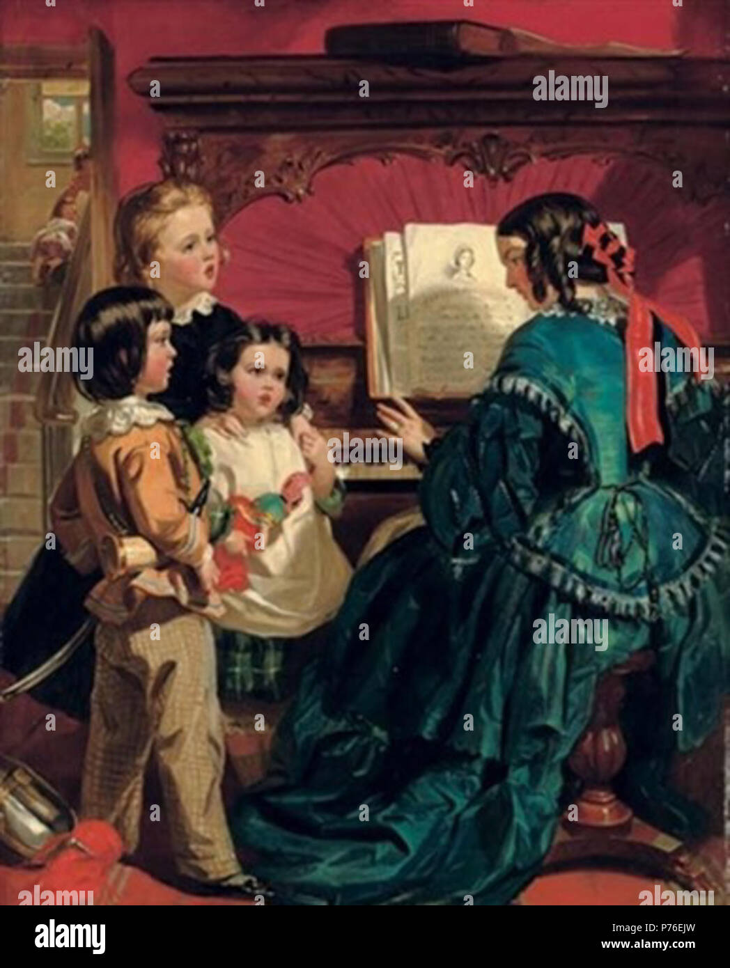 English : 'God Save the Queen' . 1857 Ward-Queen 228 Banque D'Images