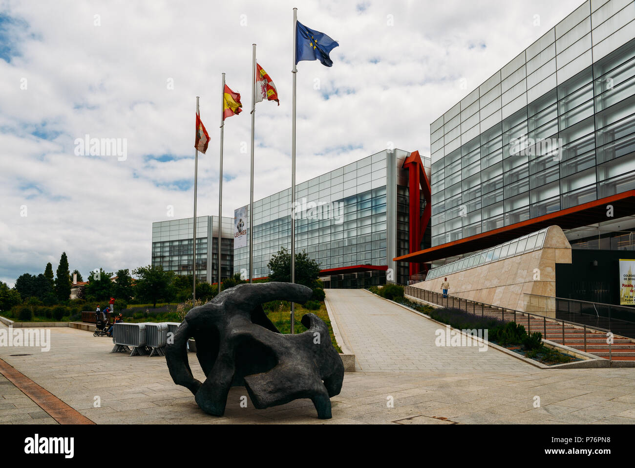 Le Musée de l'évolution humaine de Burgos, Espagne est un musée sur le sujet de l'évolution humaine Banque D'Images