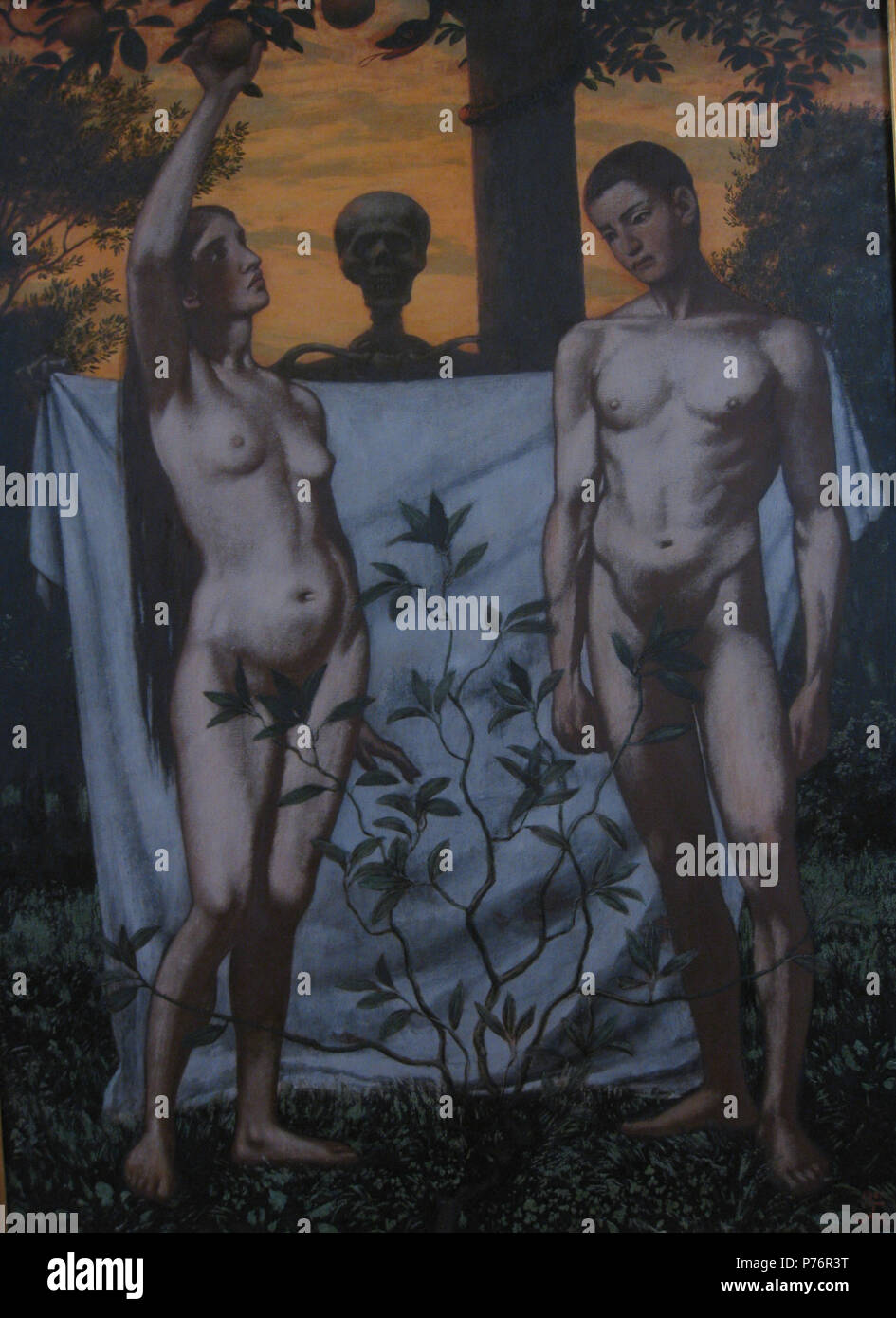 . Adam et Eve Adam et Eve 1897222 Hans Thoma IMG 7251 Banque D'Images