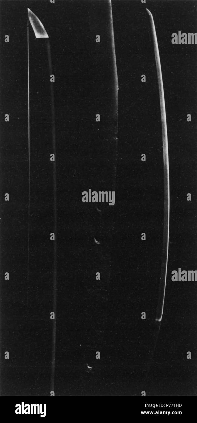 : . 30 Décembre 1938 1 Tachi épée signée (Mune reste incertain) attribuée à Munechika Banque D'Images