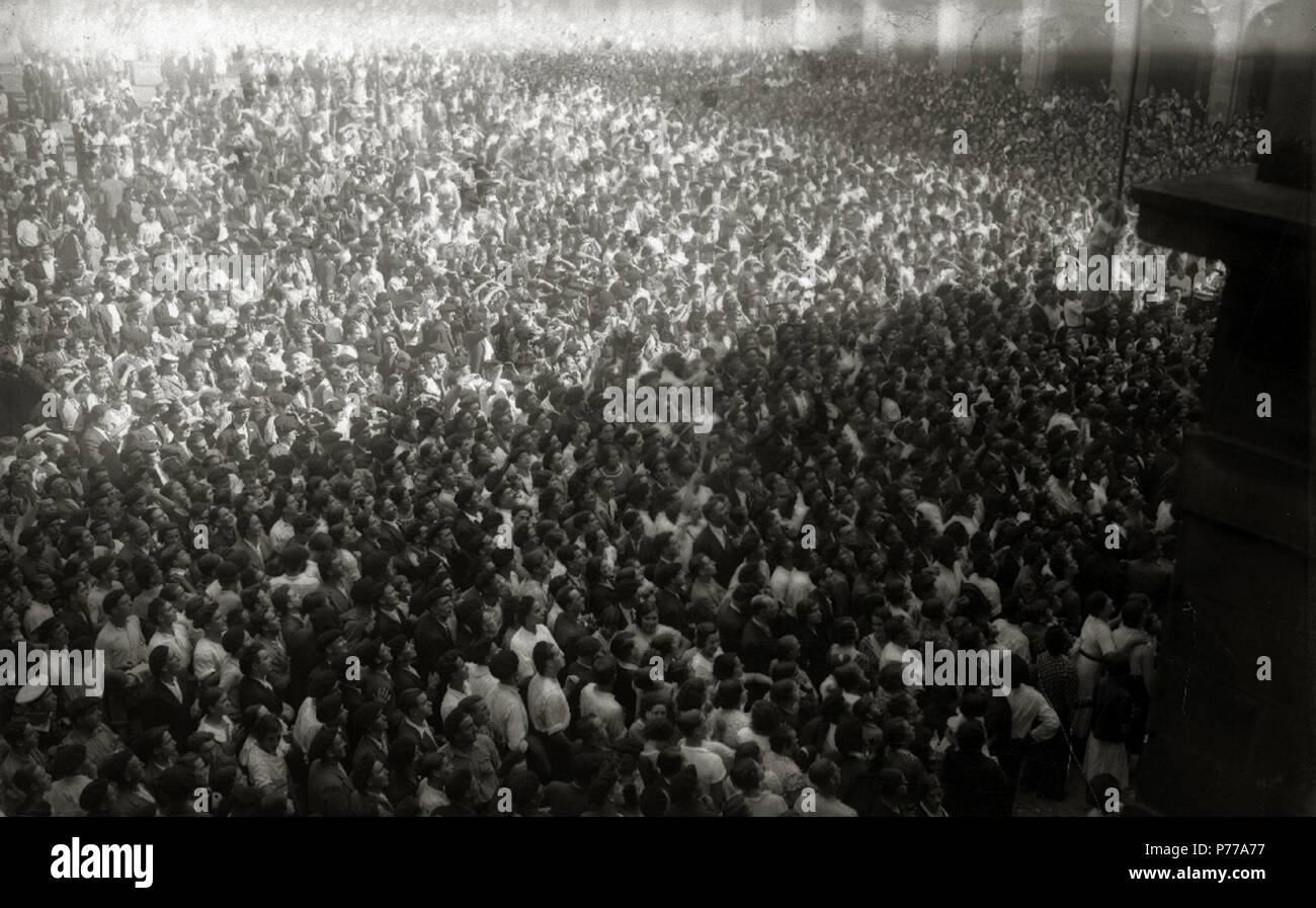 15 Celebración de la Bandera de la Concha (15 de 21) - Fondo Car-Kutxa Fototeka Banque D'Images