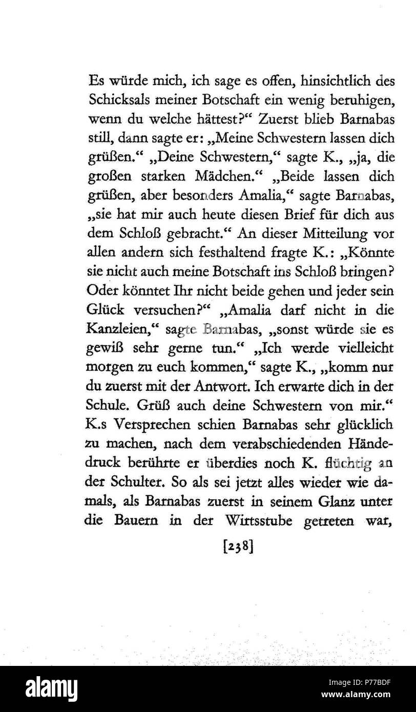 23 De Kafka Schloß 238 Banque D'Images