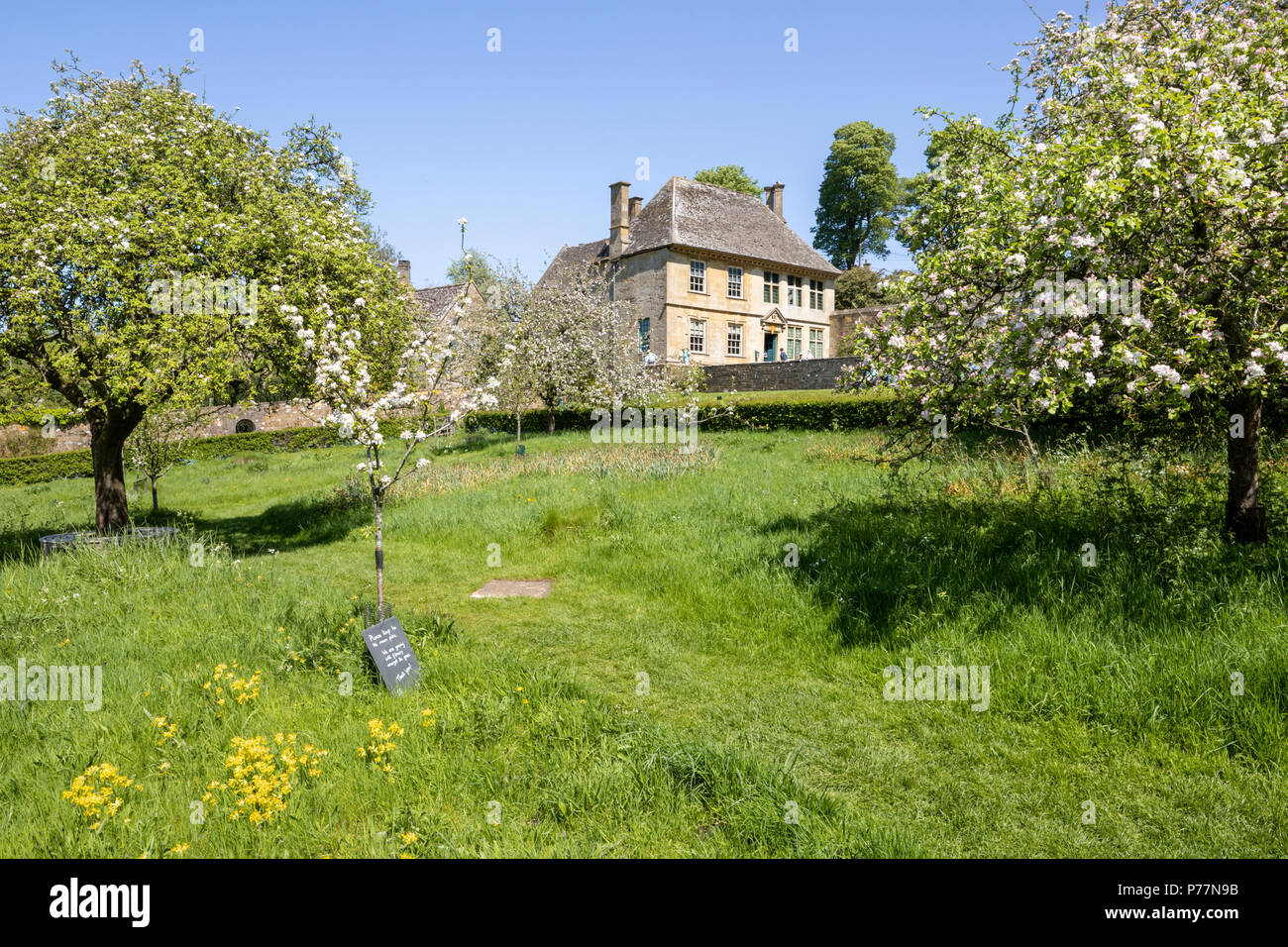 Snowshill Manor dans le village de Cotswold Snowshill, Gloucestershire UK Banque D'Images