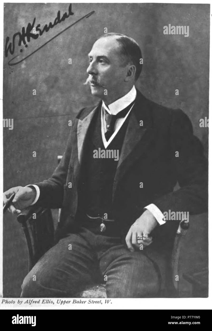 Anglais : William Hunter Kendal (16 décembre 1843 - 7 novembre 1917) est un acteur et directeur de théâtre. vers 1900 WHKendal 001 69 Banque D'Images