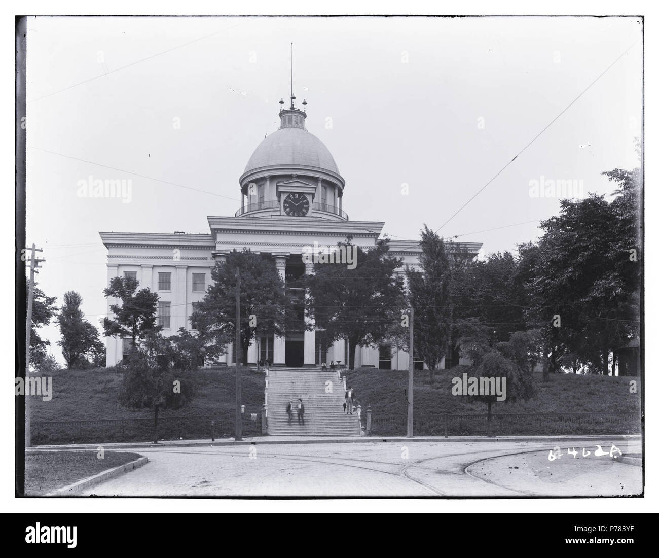 Vue de l'Alabama State Capitol à Montgomery . 1 Septembre 1902 5 Alabama State Capitol 1902 Banque D'Images