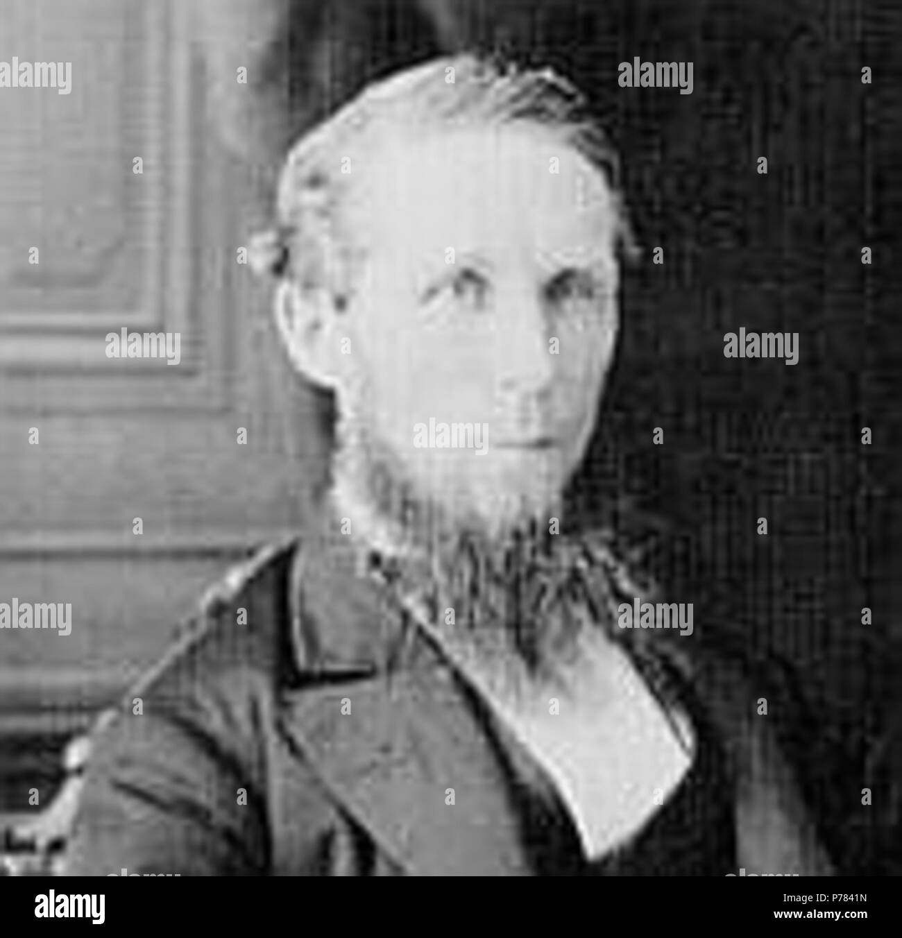 Rt. L'honorable Alexander Mackenzie, w:Membre du Parlement (Lambton, Ontario) (futur premier ministre du Canada) . 1870 Alexander Mackenzie 5 Banque D'Images