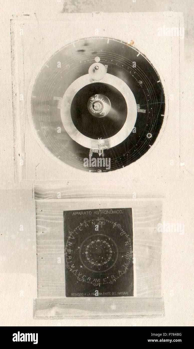 Un reduït 7 astronòmic Aparell la partie vintena del natural Banque D'Images