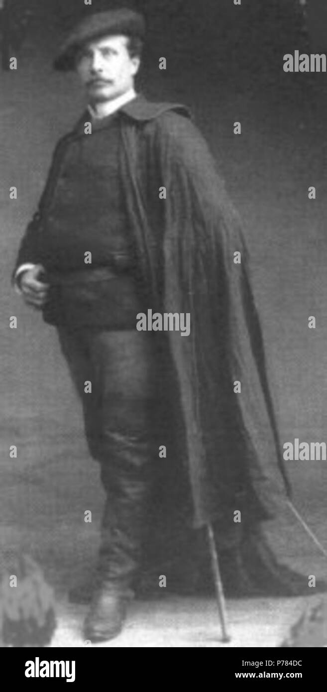 Anglais : Self Portrait photo d'Arthur Batut . Date inconnue 7 récolte autoportrait Arthur Batut Banque D'Images