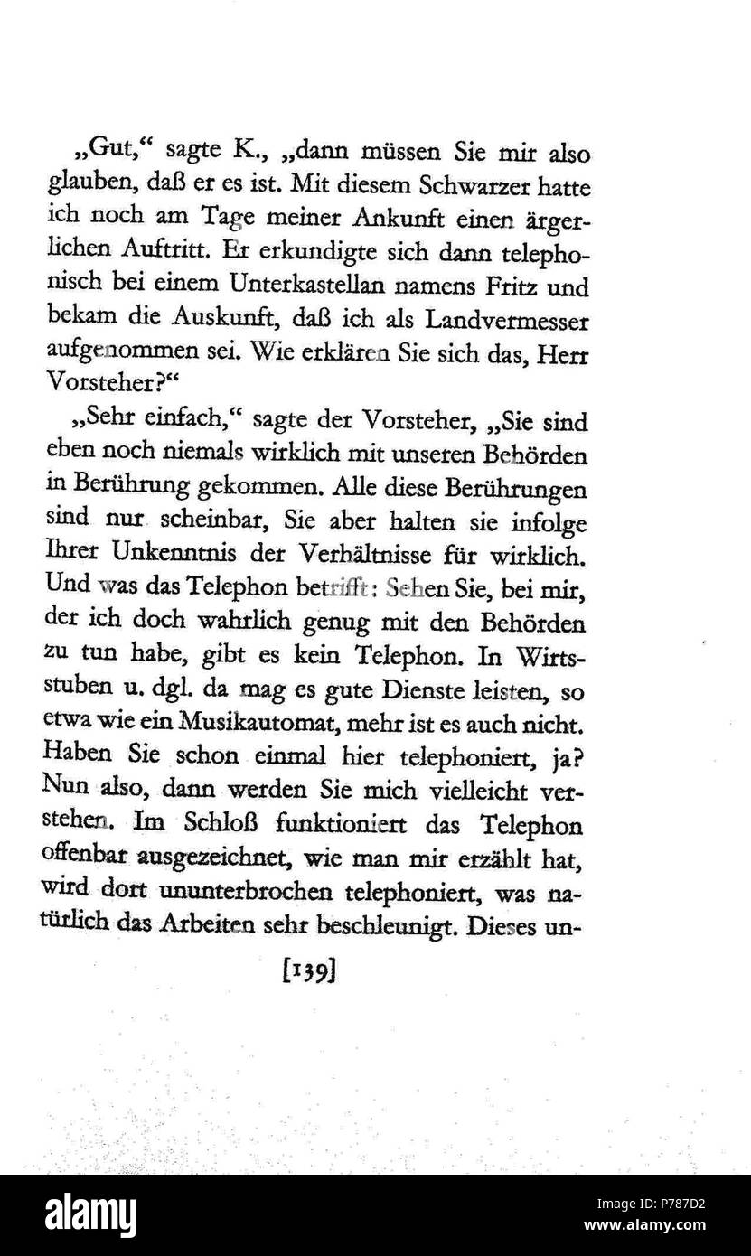 23 De Kafka Schloß 139 Banque D'Images