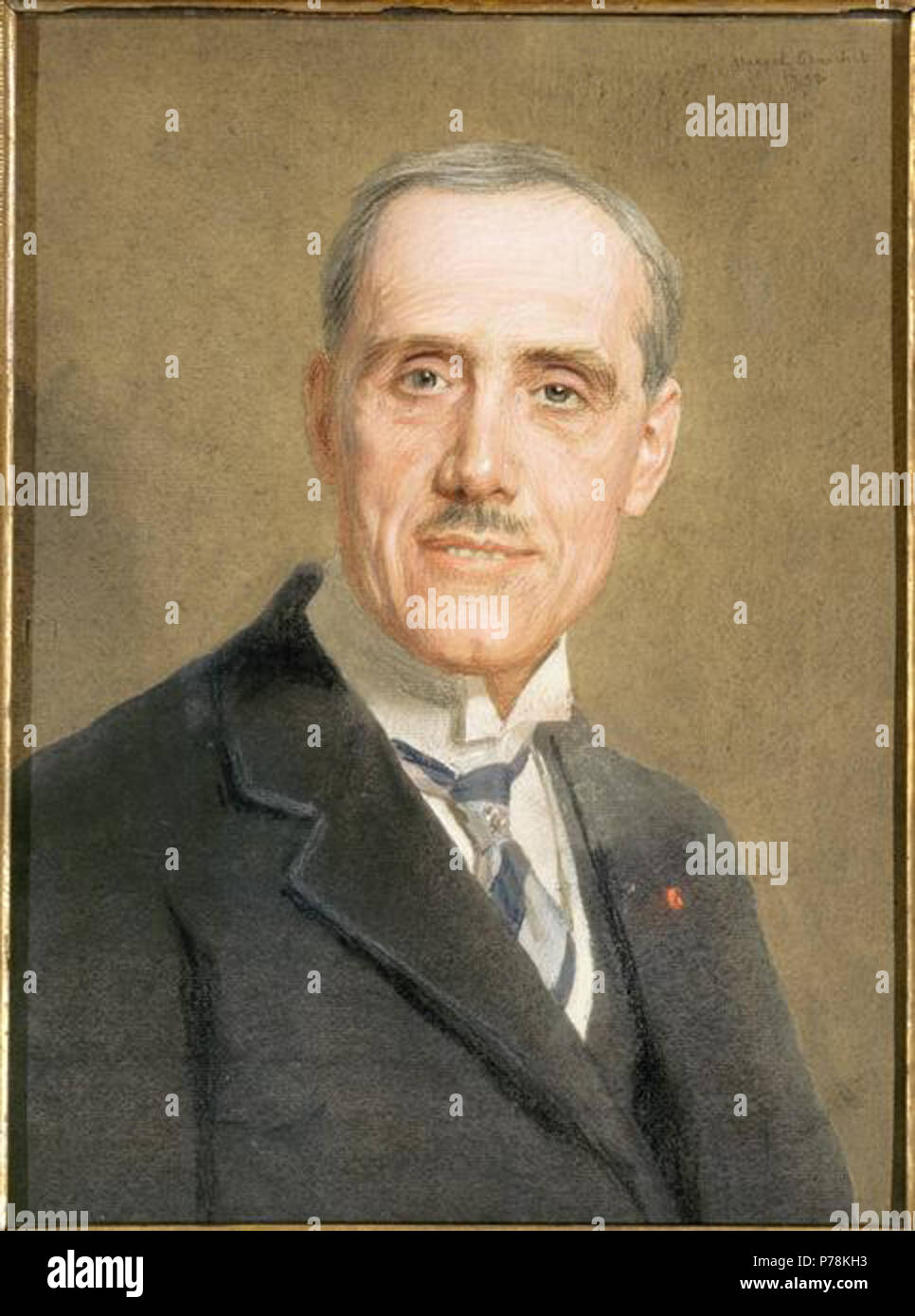 42 Maurice de Broglie par Marcel Baschet - 1932 Banque D'Images