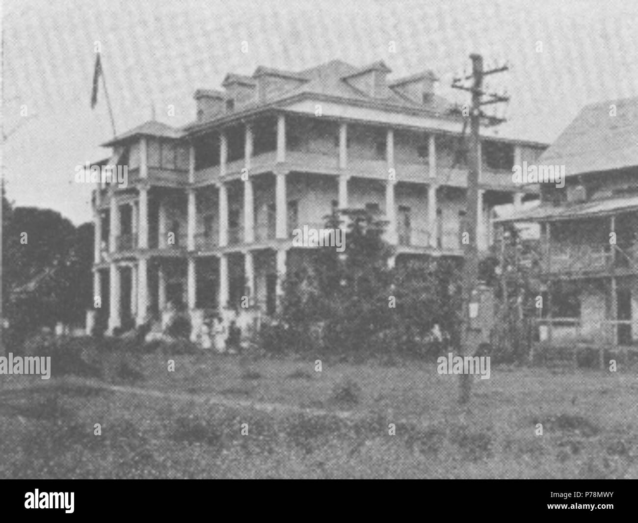 1 Ancienne Libéria Executive Mansion Banque D'Images 1 Ancienne Libéria Executive Mansion Banque D'Images