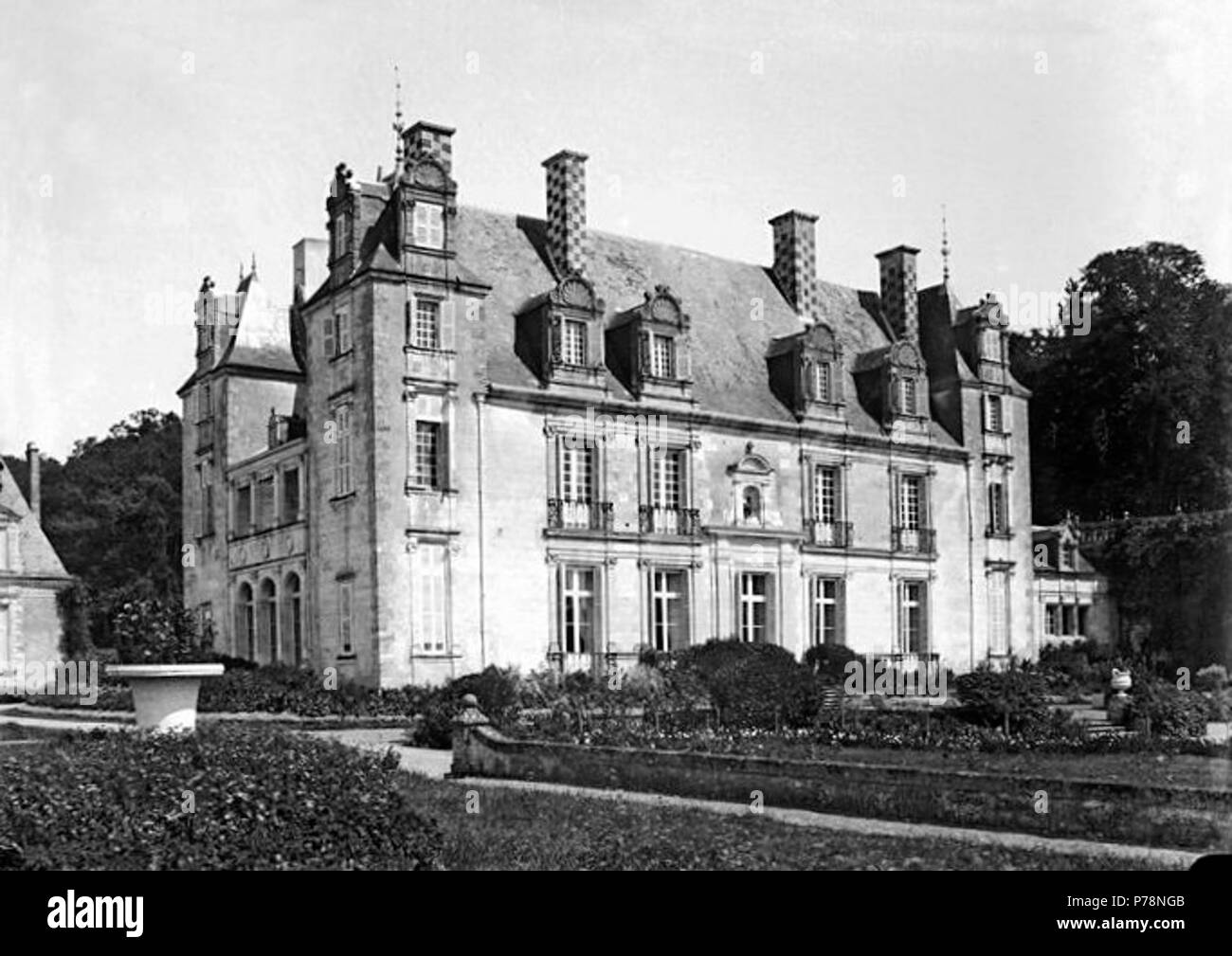 4 Château de Valmer Lemaire Banque D'Images