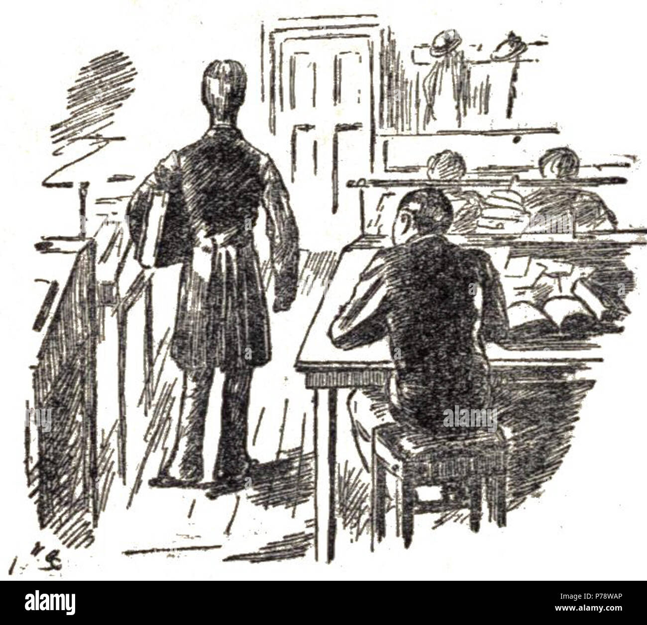 Anglais : jpg de l'image sur la page d'impression de 74:fichier journal d'une personne.djvu . 1892 15 Journal d'une personne P074 Banque D'Images