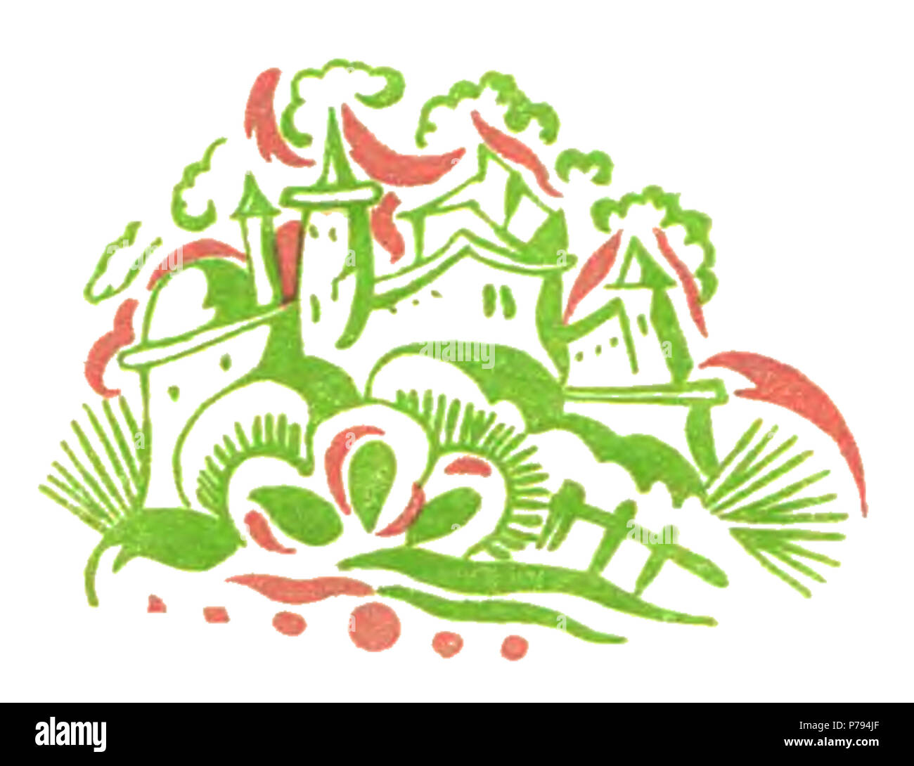 5 Maria Pawlikowska - Różowa magja p21 Banque D'Images