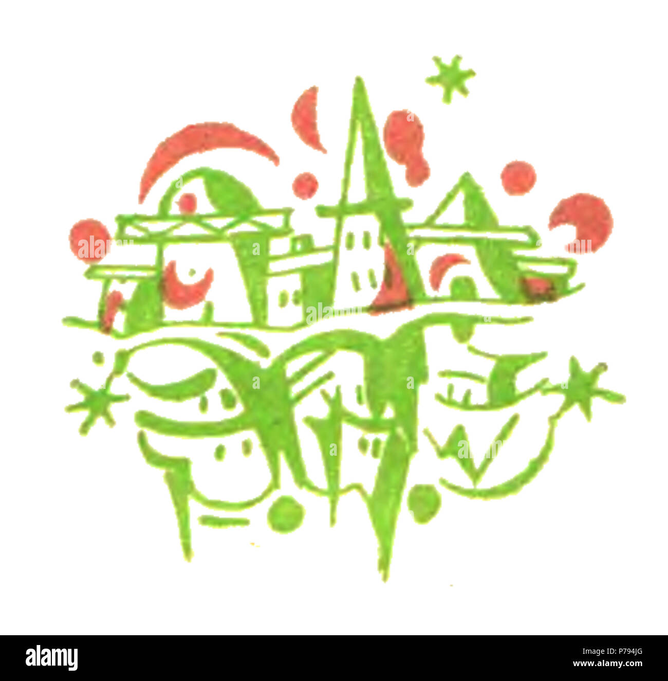 5 Maria Pawlikowska - Różowa magja p18 Banque D'Images