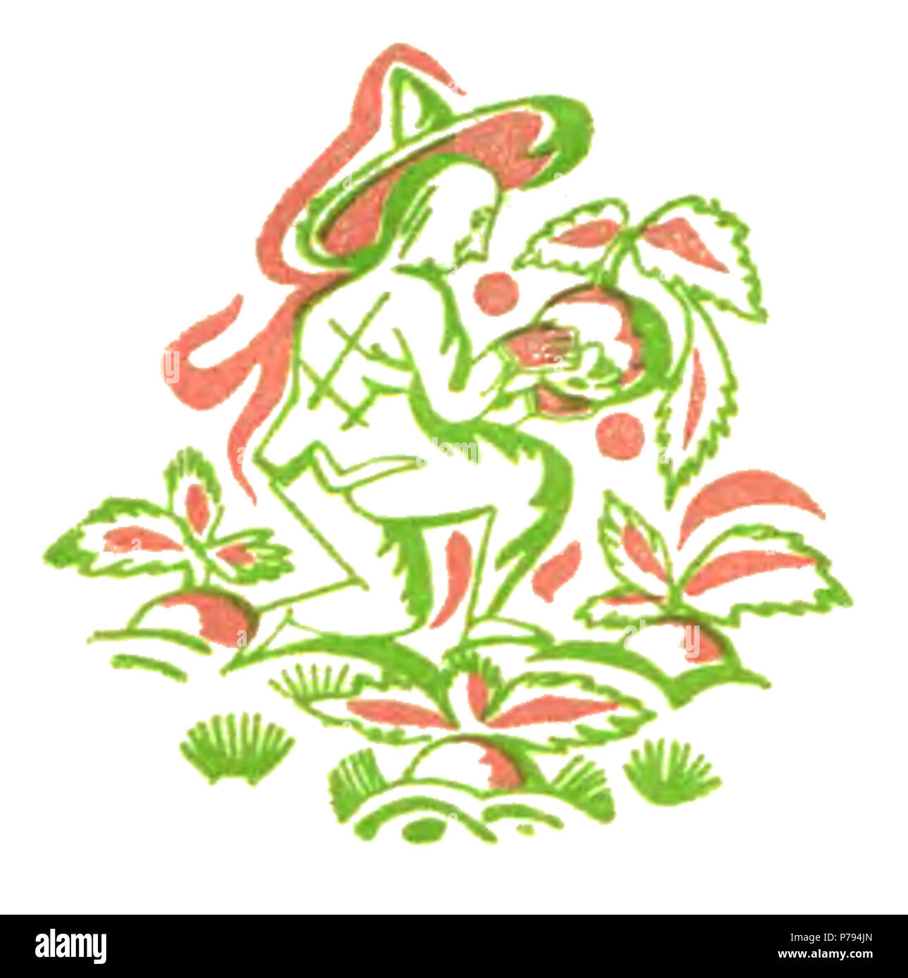 5 Maria Pawlikowska - Różowa magja p19 Banque D'Images