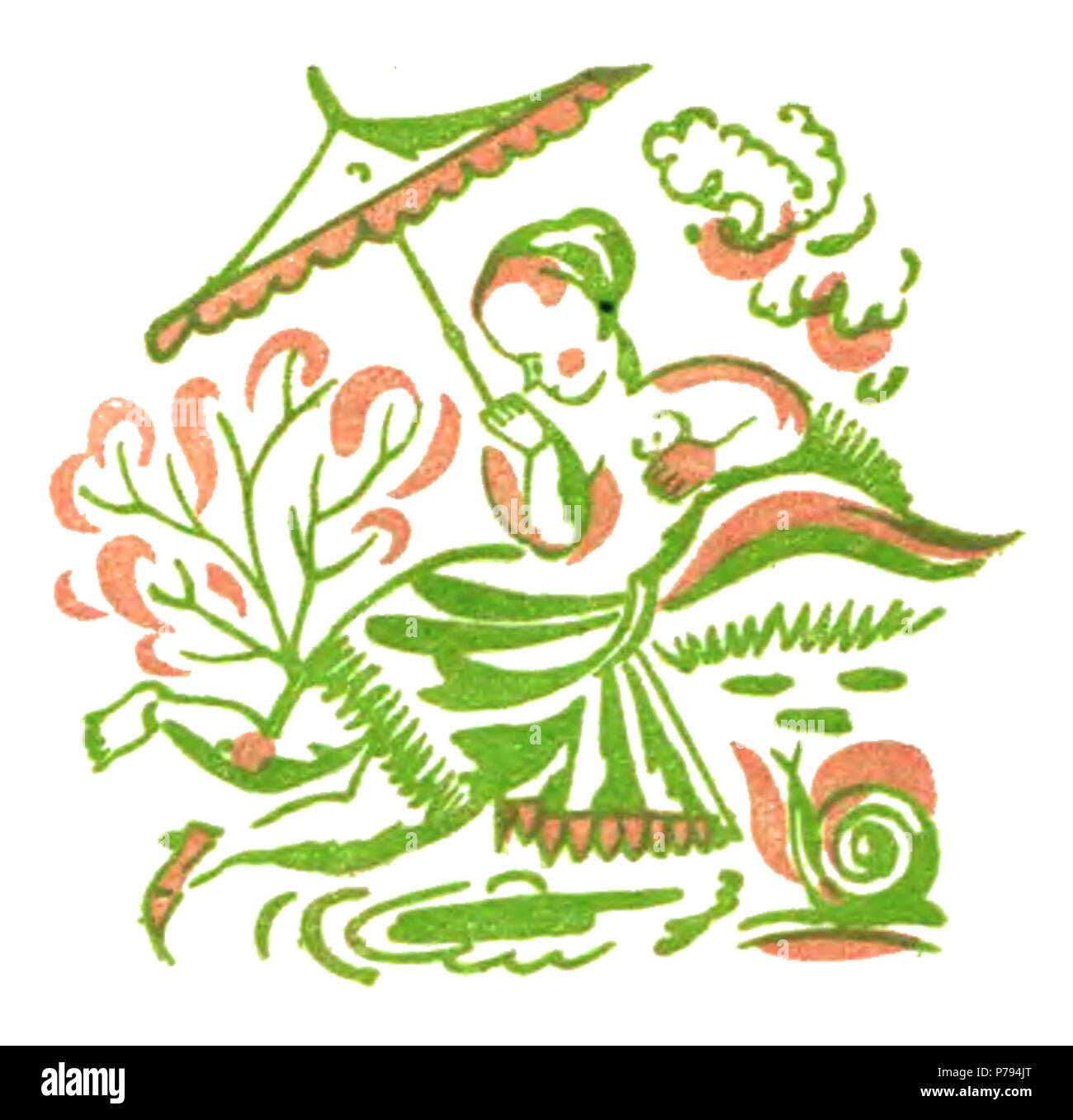 5 Maria Pawlikowska - Różowa magja p23 Banque D'Images