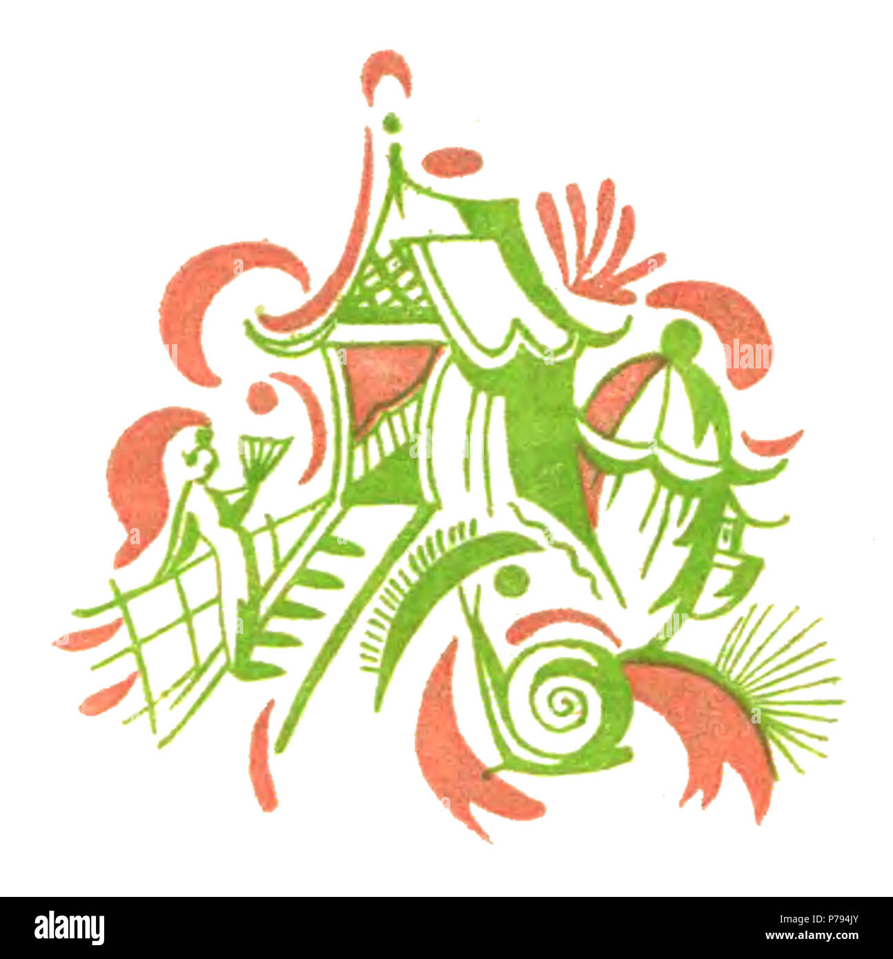 5 Maria Pawlikowska - Różowa magja p24 Banque D'Images