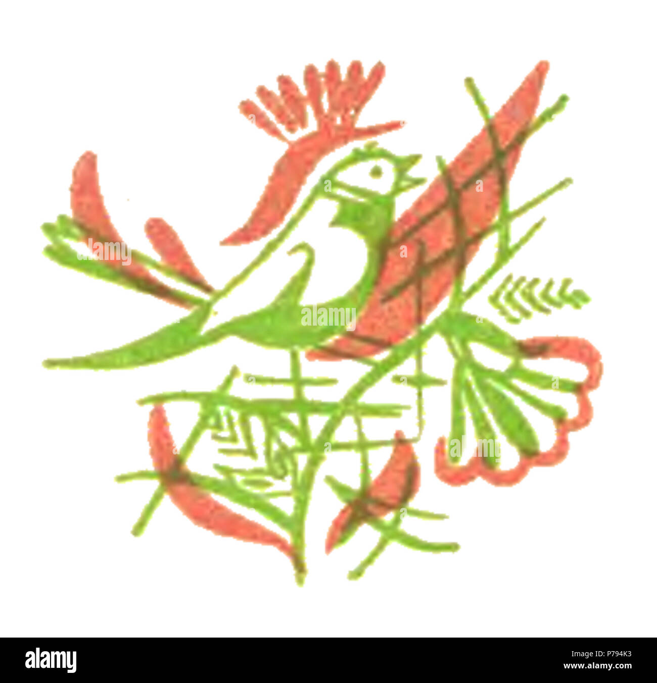 5 Maria Pawlikowska - Różowa magja p36 Banque D'Images