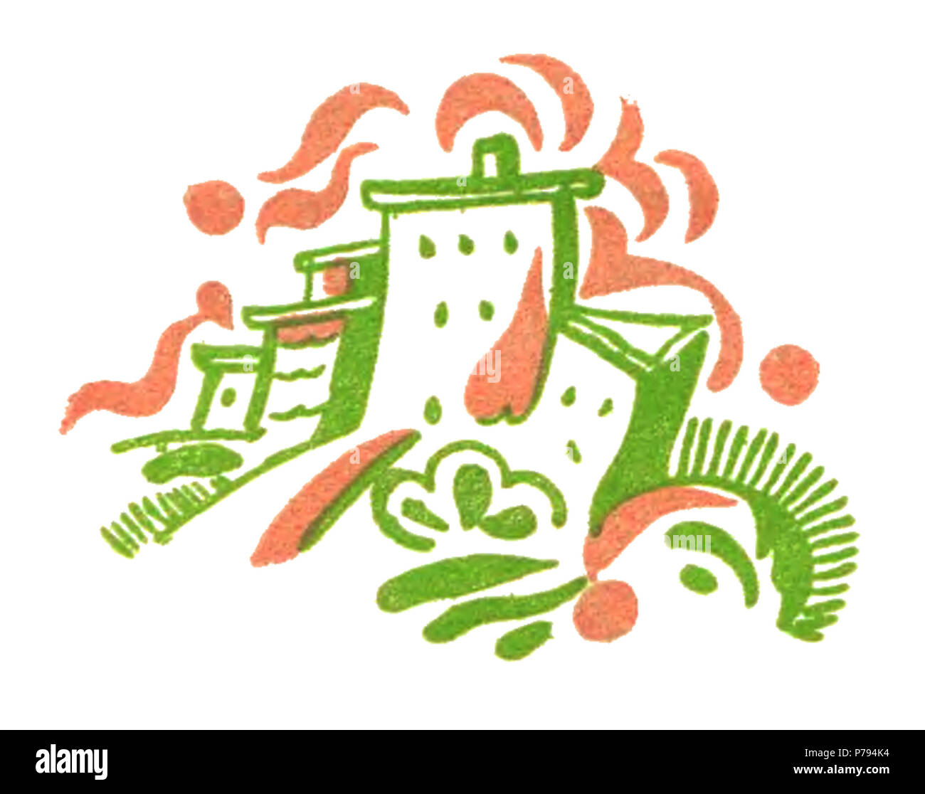 5 Maria Pawlikowska - Różowa magja p38 Banque D'Images