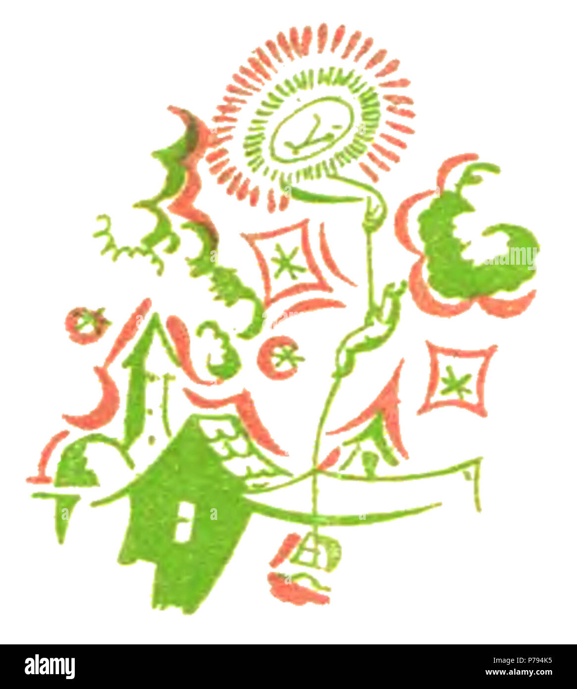 5 Maria Pawlikowska - Różowa magja p37 Banque D'Images