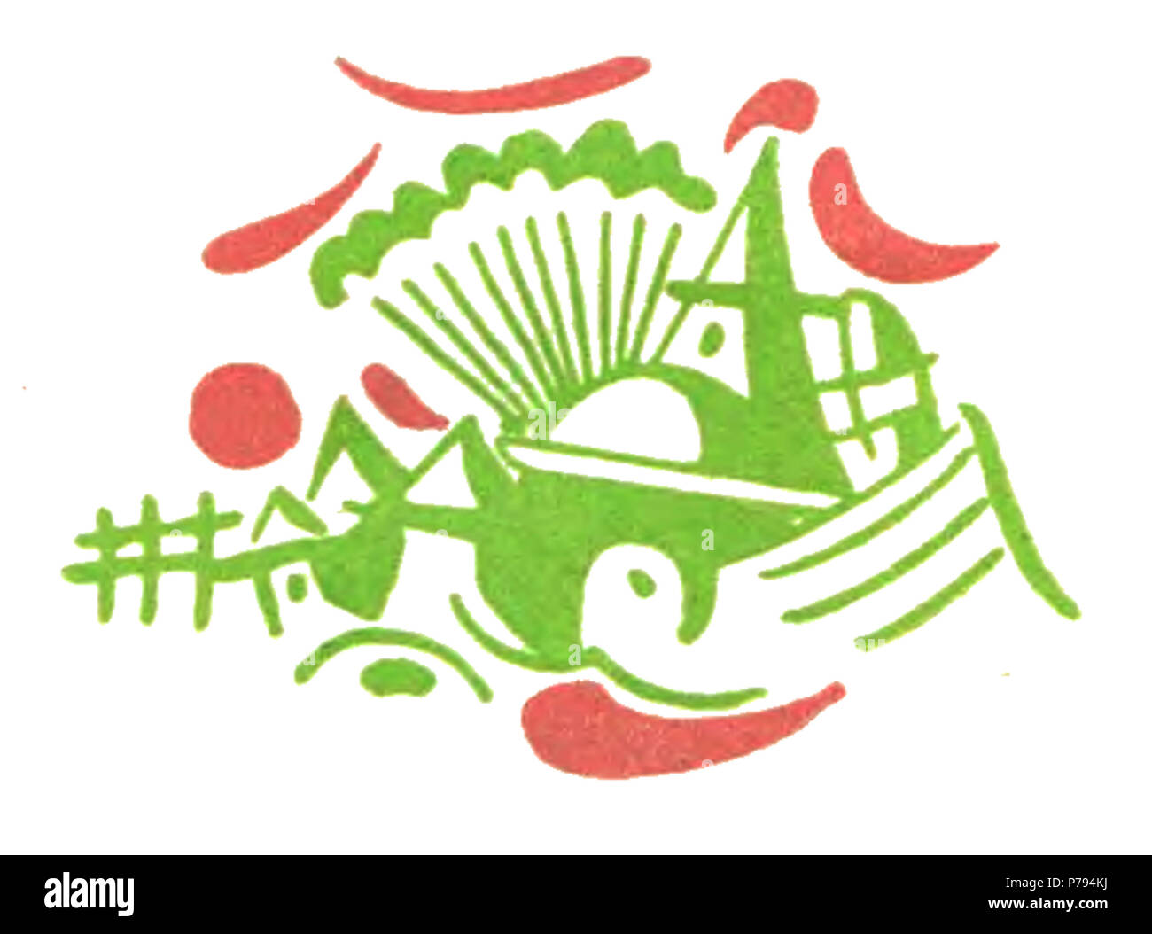 5 Maria Pawlikowska - Różowa magja p47 Banque D'Images