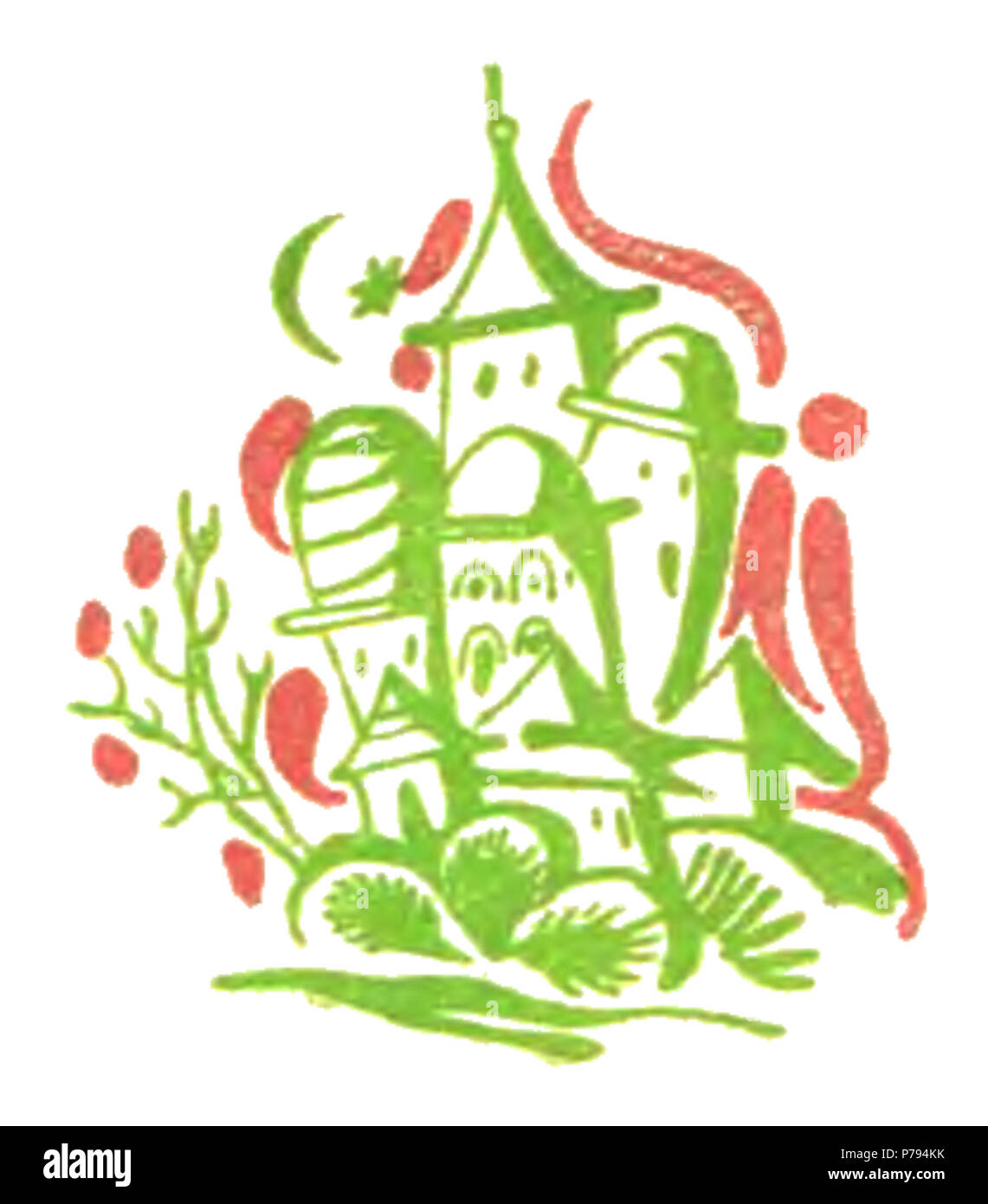 5 Maria Pawlikowska - Różowa magja p49 Banque D'Images