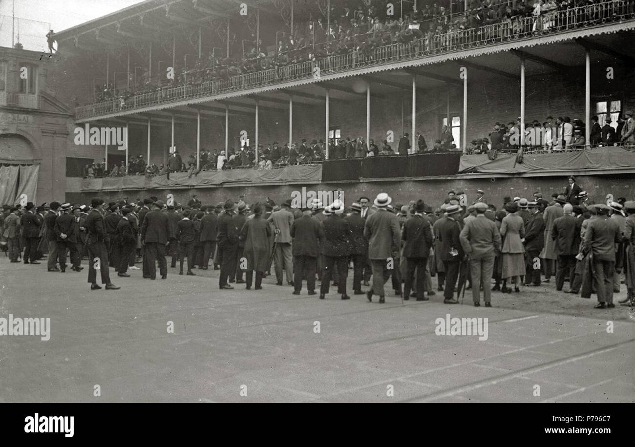 Partido de 50 remonte en el frontón Jai Alai (5 de 7) - Fondo Car-Kutxa Fototeka Banque D'Images