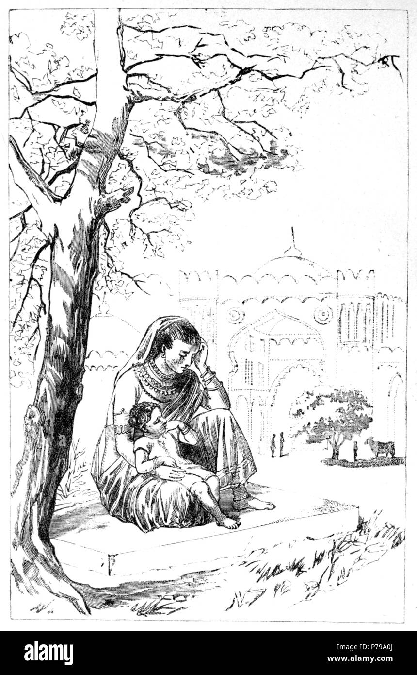 22 2 frontispice en vieux jours Deccan Banque D'Images