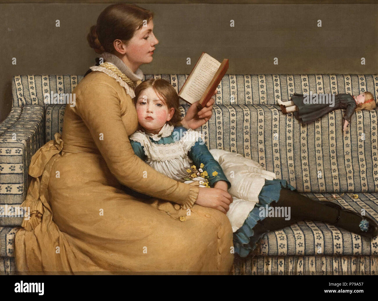 . Alice au Pays des Merveilles circa 1879 22 George Leslie Dunlop - Alice au Pays des Merveilles Banque D'Images