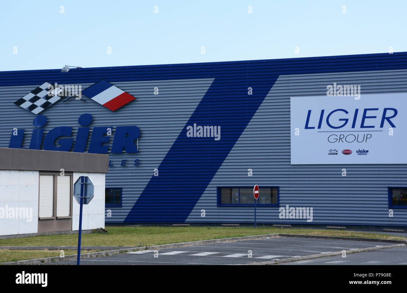 Usine Ligier , Abrest, Allier, France Banque D'Images
