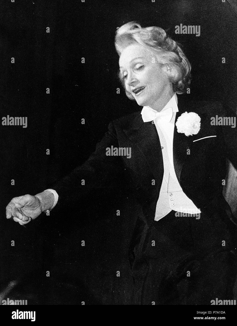 Marlene Dietrich, Berlin 1960 Banque D'Images