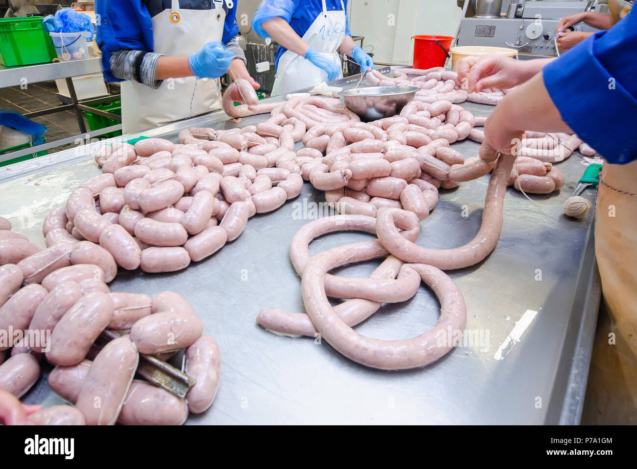 Production De Saucisses Banque d'image et photos Alamy — free download