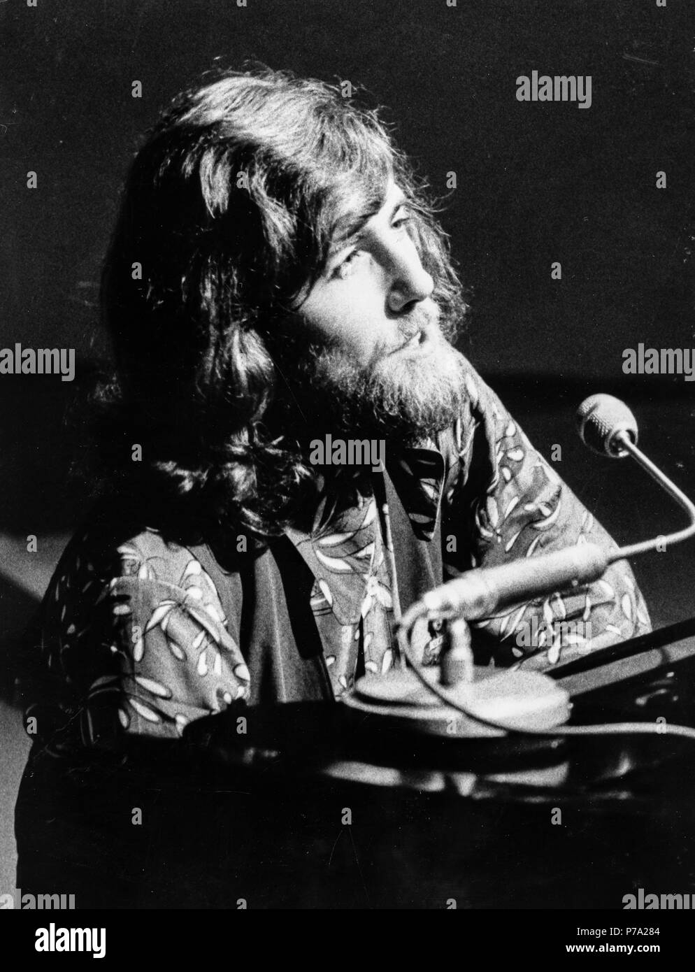 Graham Nash, Crosby Stills Nash & Young, 1970 Banque D'Images