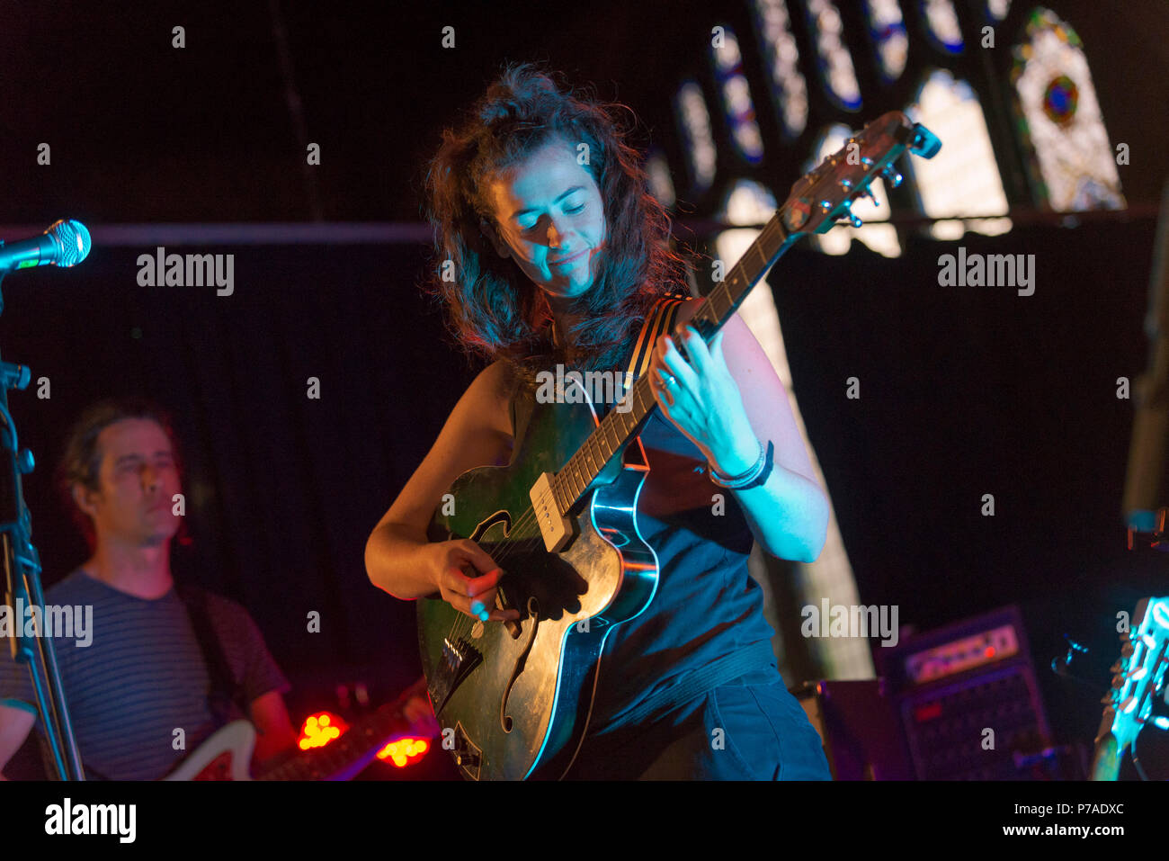 Chester, Royaume-Uni. 4 juillet, 2018. C'est le kit 2018 Ivor Novello Award candidats c'est le Kit a joué pour une maison pleine de Chester hier soir (mercredi) photo credit : Brian Hickey / Alamy Live News Banque D'Images