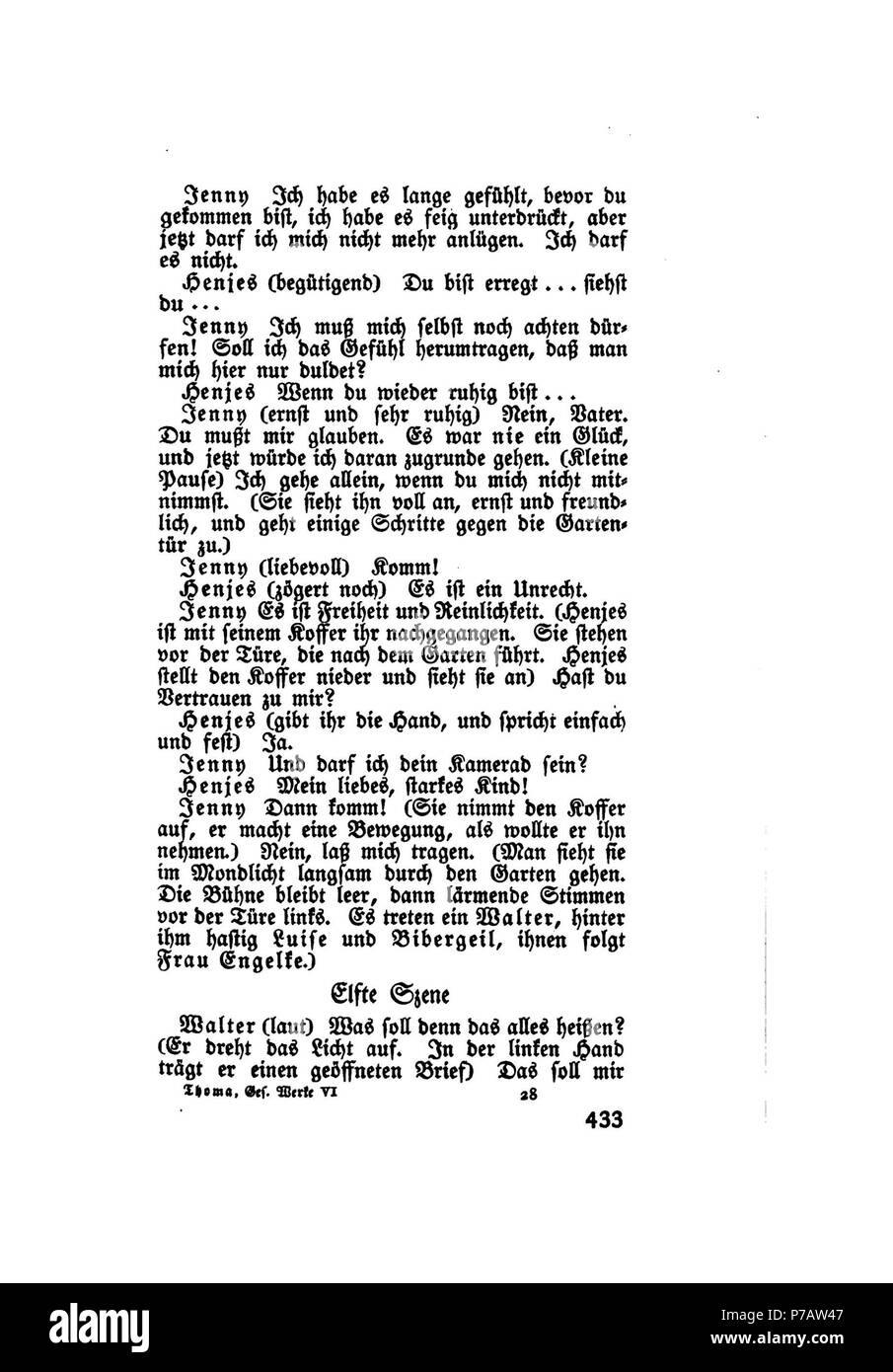 . Gesammelte Werke N/A 39 Gesammelte Werke (Thoma) 6433 Banque D'Images